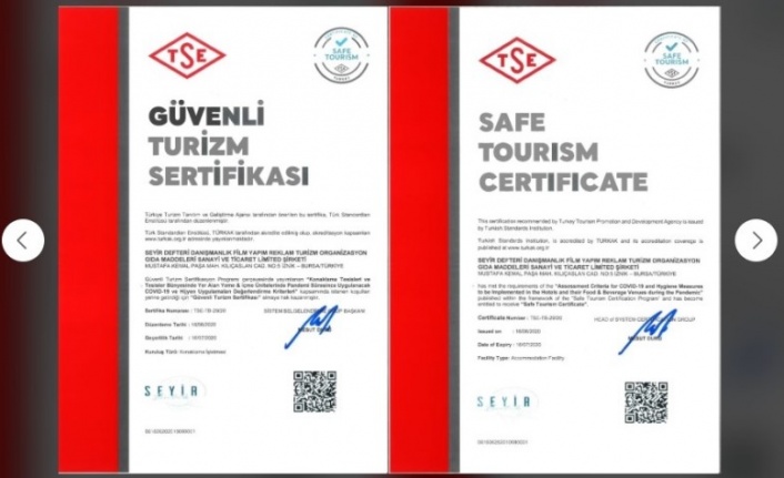 Güvenli turizme uluslararası tanıtım